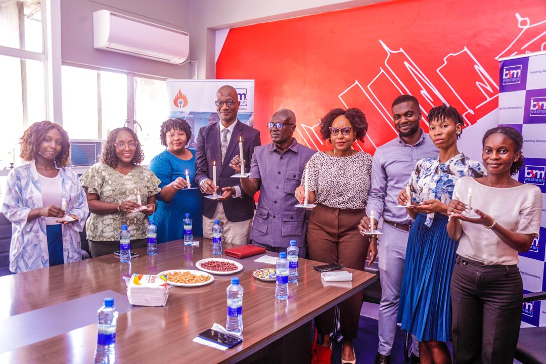 We lit candles as a symbol that BSM Washauri walks in the light of GOD, guided by his purpose and grace.